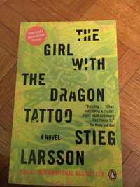 The girl with the dragon tattoo by Stieg Larsson 