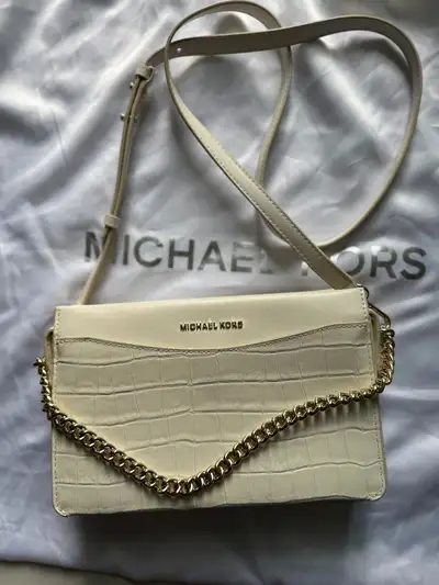 Michael Kors Croc-Embossed Crossbody Bag, View more