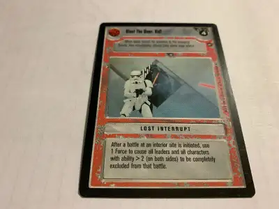 1996 Star Wars CCG BB A New Hope Limited BLAST THE DOOR , KID!, View more