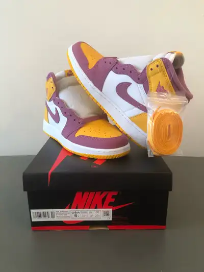 Brand new Size 5Y=6.5 Woman’s $185 Size 6.5Y=8 Woman’s $185