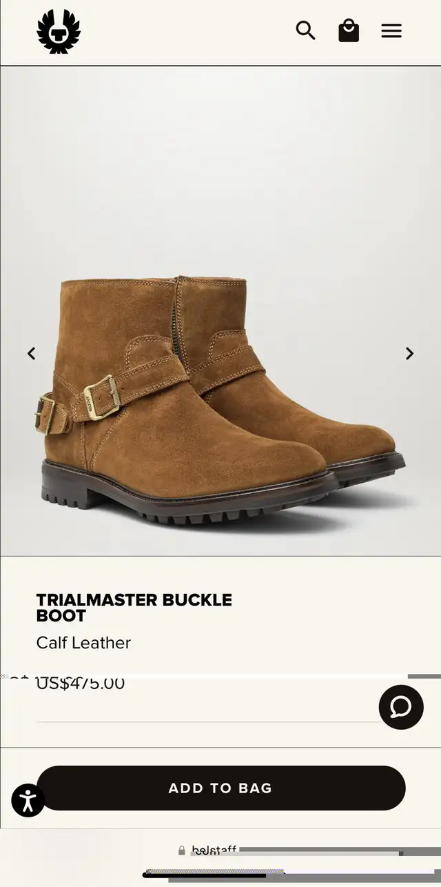 Belstaff Trailmaster tan suede Chelsea boots in Men's Shoes in Markham / York Region - Image 10