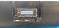 Complete and ready to rock. Sirius satellite boombox