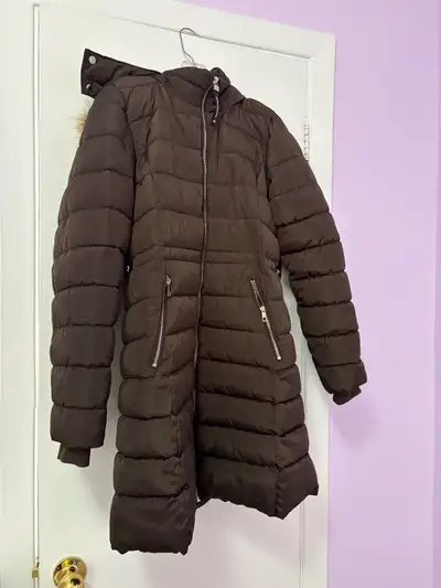 Storm mountain women’s winter coat manteau hiver femmes (brun) , View more