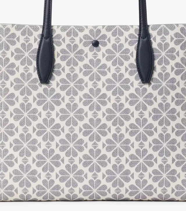 KATE SPADE NY Women, PVC, Spade Flowers Tote, Slate Blue & in Bags & Luggage in City of Montréal - Image 5