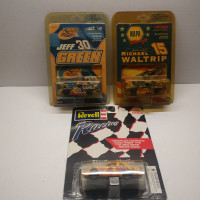 Racing Stock Cars in Blister Package - AOL, NAPA, Revell