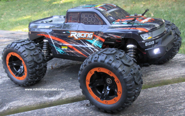 New RC  Truck Brushless Electric  1/16 Scale LIPO 4WD RTR in Hobbies & Crafts in Saint John - Image 3