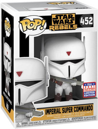 Funko Pop Star Wars Rebels Imperial Super Commando SDCC 2021