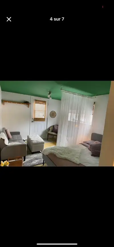 studio très privé  et mini cours