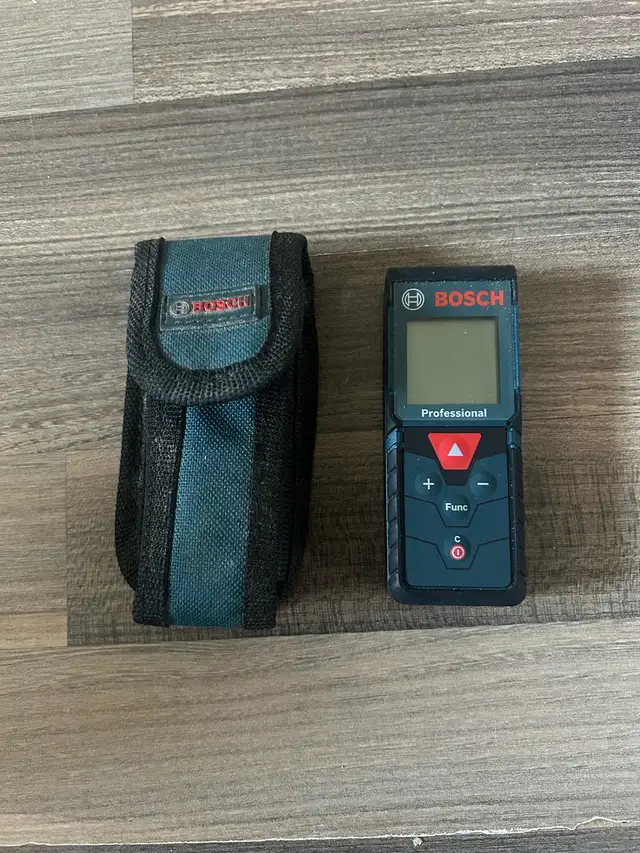 Bosch laser distance measure
