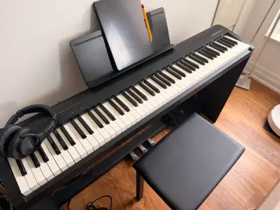Roland FRP-NUVOLA-EX Digital Piano with Bench and Headphones, View more