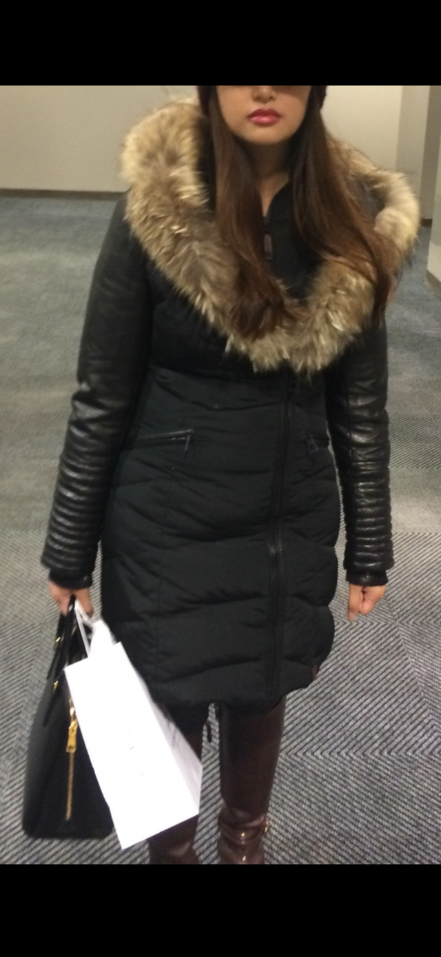 Rudsak puffer coat with leather sleeves in Women's - Tops & Outerwear in City of Toronto - Image 3