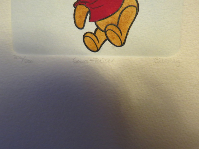 drawn A. A. Milne Pooh, bear, limited etchings in Arts & Collectibles in Oshawa / Durham Region - Image 2