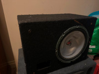 KENWOOD 10'' Subwoofer in Ported Box 600 Watts
