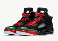 Air Jordan Spizike OG BLACK GREEN RED Retro Spike Lee