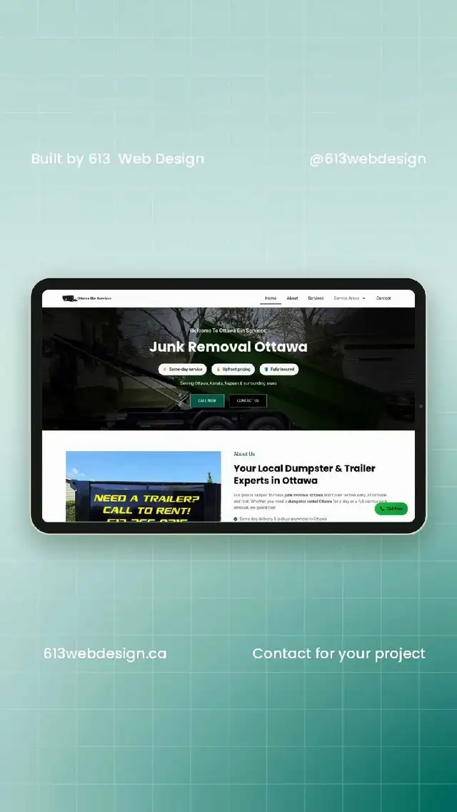 Web Design & Development → 613WebDesign.ca600952454796421124
