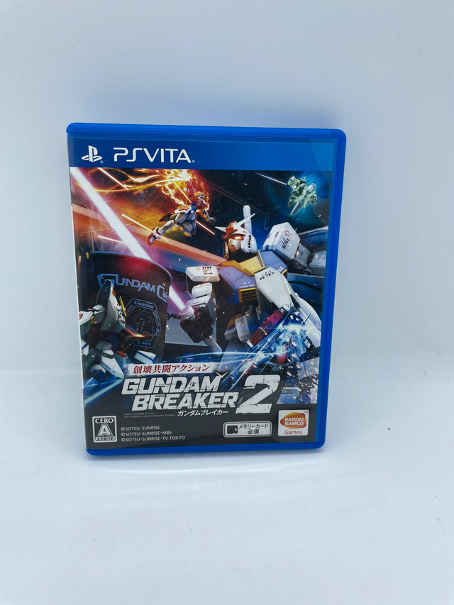Gundam Breaker 2 - PSVita PlayStation Vita - 2014 - Japan Import in Toys & Games in Hamilton