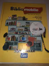 Biblio mobile recueil de textes À 5e année 