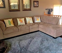 FREE DELIVERY!! Nice Sectional with Sofa Bed