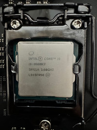 Intel 9900kf with ROG motherboard