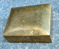 Vintage Brass Cigarette Box