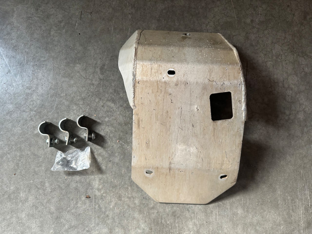 Honda CRF 230F Aluminum Skid Plate in Motorcycle Parts & Accessories in Pembroke - Image 2