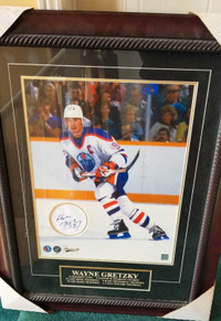 Wayne Gretzky Signed 16x20 Photo Framed - Frameworth