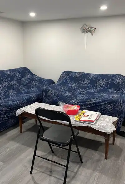 One room available for rent in 3 bedrooms basement and 1 washroom and this have closet near hurontar...