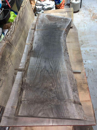 Live edge ash slabs, motivated seller, there's more than shown