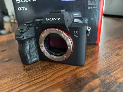 Barely Used Sony A7iii 1505 Shutter Count, View more