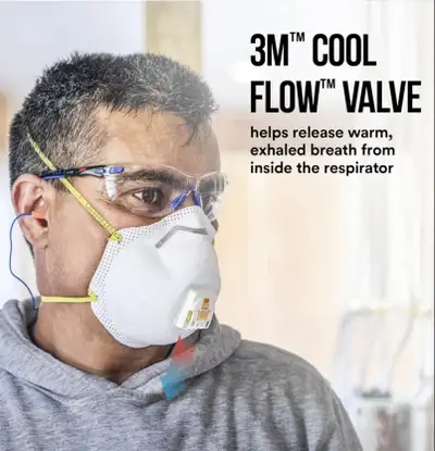 10 pack 3M  Pro Paint Sanding Vented Respirators, 8511,  (n95), View more