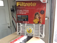 Filtrete 25x5x4 furnace filters