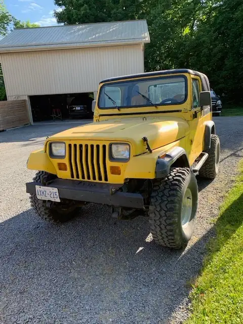 1990 Jeep Wrangler YJ63010222272257121