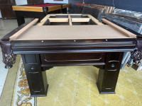 Table de billard, Bellagio, 4X8  impeccable