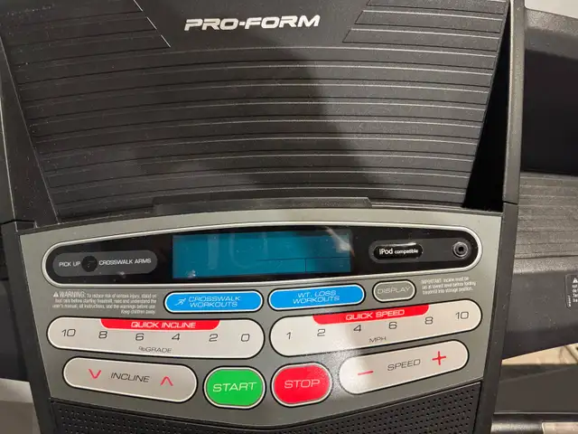 Proform crosswalk397 treadmill63234860215427122
