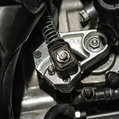 Super easy bolt on installation under air box. Short Shift bracket by Boomba Racing dramatically imp...