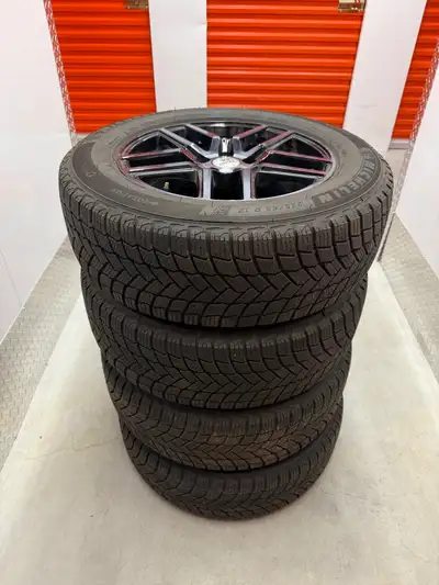 I'm selling a set of four Michelin X-Ice Snow winter tires, size 225/65R17, mounted on alloy rims. T...
