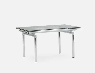 Expandable glass table. $125.00 cash only