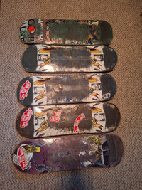 Used Skateboard Decks