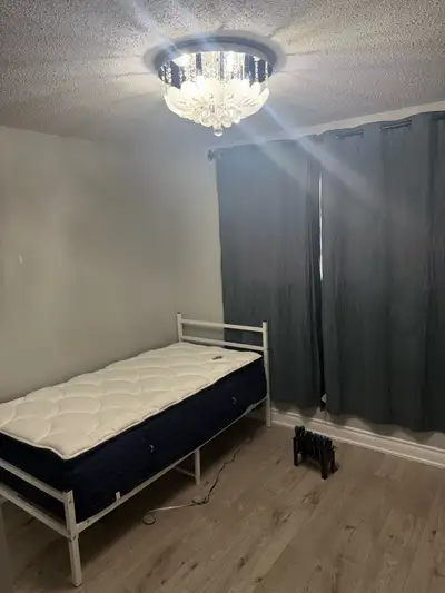 Room for rent 700 + utilities Near Carleton University (25 mins by bus) 4 male roommates