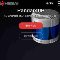 Hesai Pandar 40P LiDAR 
