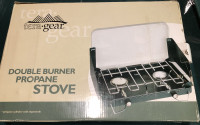 Propane Camp Stove 16000 BTU. Dual burner