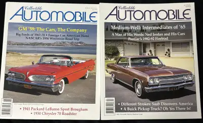 Collectible Automobile Magazine June 2006 & April 2014 Issues, View more