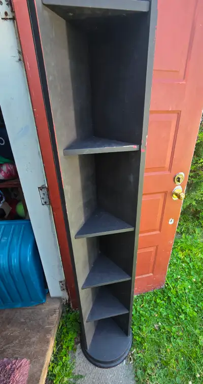 Etagere de coin /Black Corner Shelf, View more