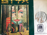 Styx The Grand  Illusion LP clean vg++ vinyl