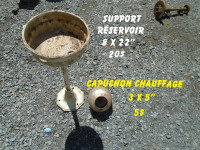 Support réservoir @ l'huile ou support pour plantes VINTAGE