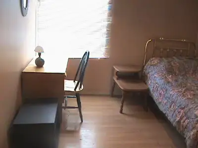 Available furnished room on St Patrick, kitchen and bathroom shared with one, 5 minutes' walk from a...