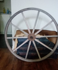 Authentic Antique Wagon Wheel