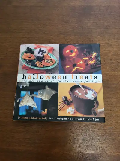 Halloween Treats: Recipes and Crafts for the Whole Family 1998. Hardcover by Donata Maggipinto, with...