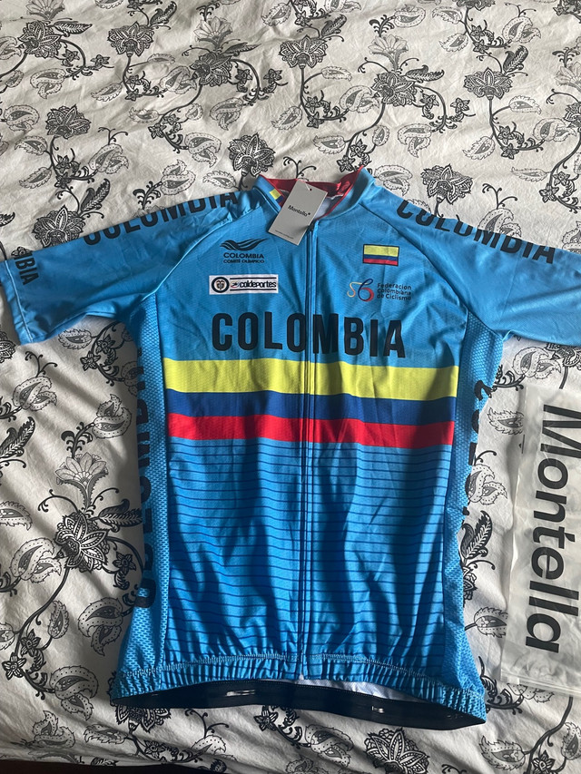 Montella Colombia cycling jersey  in Clothing, Shoes & Accessories in Oakville / Halton Region