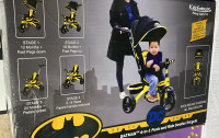 4 in 1  3 Wheel Batman Trike and Stroller